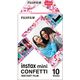 Carta fotografica Fujifilm Instax mini film Confetti (10 vel) - (4,6 cm x 6,2 cm)