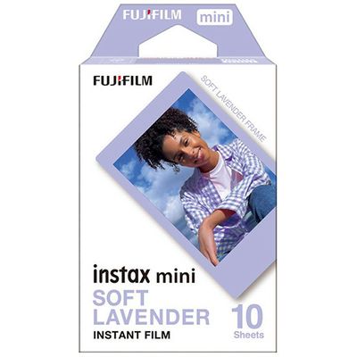 Carta fotografica Fujifilm Instax mini film soft lavender (10 vel) - (4,6 cm x 6,2 cm)