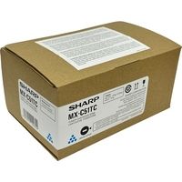 Toner Sharp MX-C51TC - Ciano