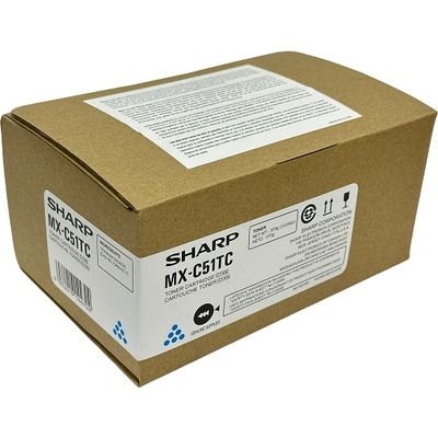 Toner Sharp MX-C51TC - Ciano