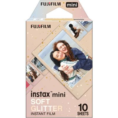 Carta fotografica Fujifilm Instax mini film Soft Glitter (10 vel) - (4,6 cm x 6,2 cm)
