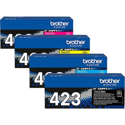 Toner Brother TN-423BK, C, M en Y multipack - 4 colori