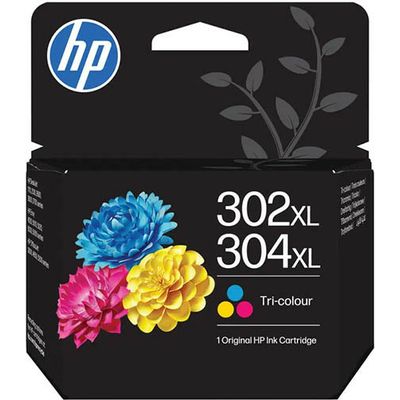 Cartuccia stampante HP 302XL/304XL (B7RT8AE) - 3 colori Alta capacità